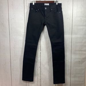 Free People Womens Skinny Black Jeans Size 27